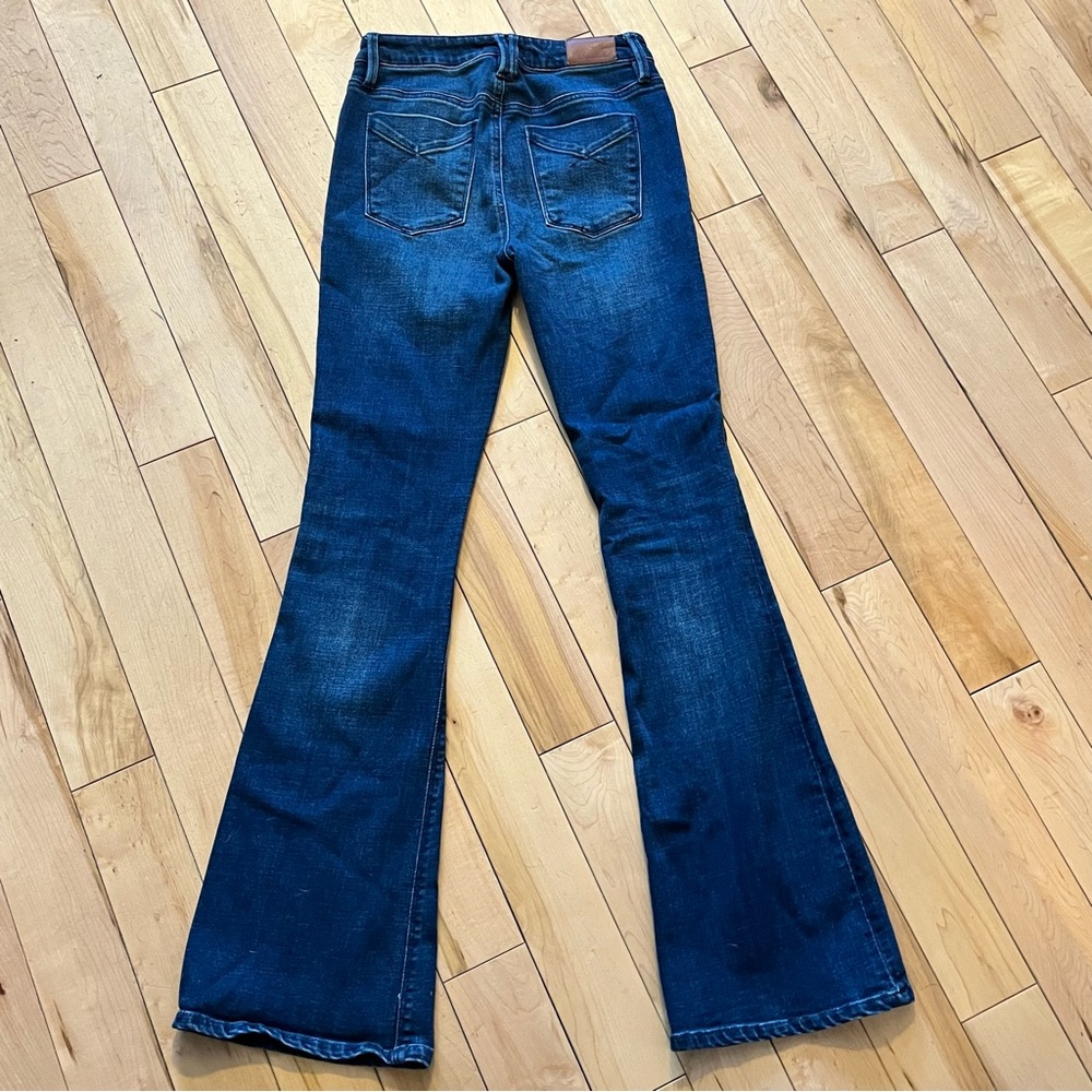 Unpublished Flare Dark Blue Jeans size 26 - Picture 7 of 9